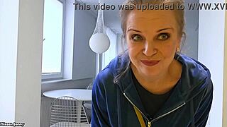 horny jenny renting modern apartment, feeling so turned on 😏