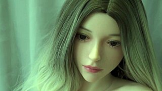 Blonde sex doll with hot body