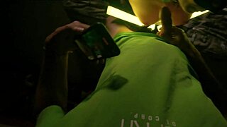 Catwoman's Depraved Night: Housewife in Stockings and Gloves?