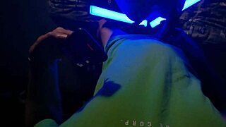 Catwoman's Depraved Night: Housewife in Stockings and Gloves?