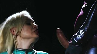 Kenzie taylor in captain marvel parody