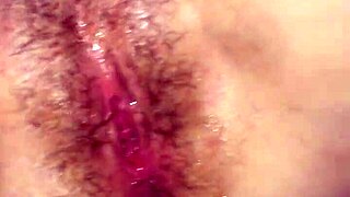 Teen blonde intensely inserts cucumber into her ass