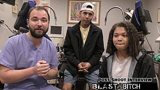 Michelle Anderson gets creampied in POV. Behind the scenes with toys and blowjob