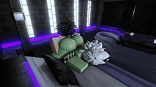 feeling deep emotions during breeding with fat ass goblin slut