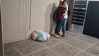 College Students Skip Class And Have Sex Behind The School!