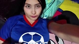 Waited for the cuck to leave, then gave my pussy to that big dick! 🥵