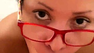 anna maria, mature latina, gives an awesome blowjob.