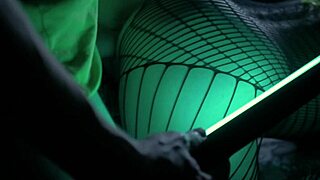 Catwoman's Depraved Night: Housewife in Stockings and Gloves?