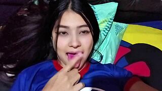 Waited for the cuck to leave, then gave my pussy to that big dick! 🥵