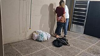 College Students Skip Class And Have Sex Behind The School!