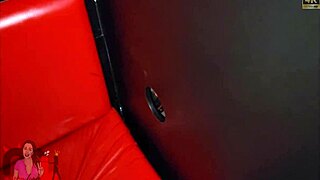 No glory hole should be like this in the hair and get sticky for the cuckold to clean everything after