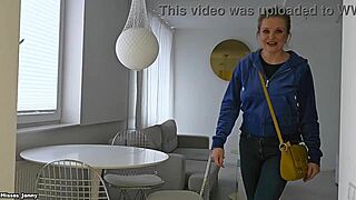 horny jenny renting modern apartment, feeling so turned on 😏