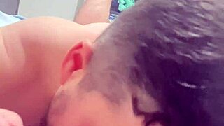 Family Man With Big Dick Eating Chubby Guy In Homemade Video