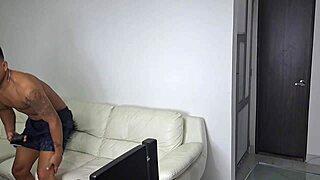 the neighbor comes for my cock, does she suck it good?