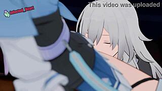 Wow, Honkai Stelle and March 7th in wild hentai action!