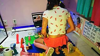 watching a teen 18+ otaku schoolgirl get nailed hard