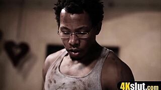 cute chloe cherry shocked by blindfold and bbc