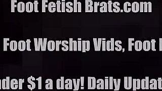 secretly jerking to your hot roommate’s sexy feet