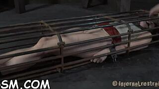 Hey, it's sexy toy time for this cute brunette slave, with blowjob and masturbation.