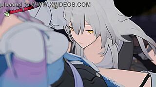 Wow, Honkai Stelle and March 7th in wild hentai action!