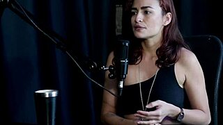 Yo, Kamilla Werneck caught in a wild orgy with sheer red lingerie!