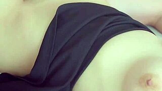 Japanese Girl Sits on You for Web Chat. Hairy Pussy Riding Goes Too Far!