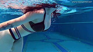 Sheril Blossom HOT RUSSIAN UNDERWATER in bikini pool