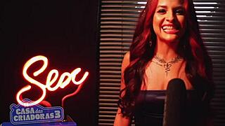 Casa Das Criadoras 3: Anal Sex Reality Show Stars!