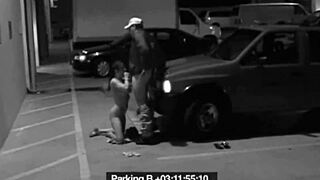 Slut Blows Guard To Avoid Fine!