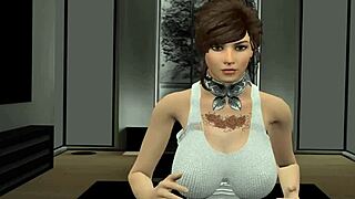 Young transsexual engages in bisexual lesbian sex