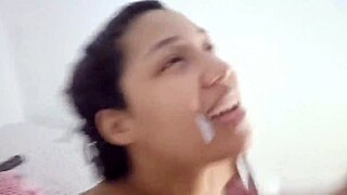 Black Stepsister from New York Fucked Hard by Stepbrother! Wow!