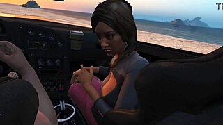 Holy shit, Franklin scores a HOT HOOKER SERVICE in GTA 5 car!
