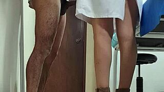 mexican doctor nataly gets fucked during work hours with hidden camera