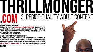 sexy sadie thrillys big black couch bubble butt stripper gives bbc rimjob then takes four back-to-back creampies during intense breeding session