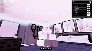 Roblox sex adventure with big tits and monster cocks 😏