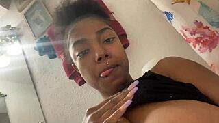 clit sucker made me cum so hard with big tits close-up