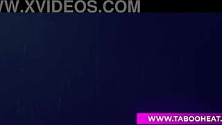 my friend's stepmom seduces me before the pool party?