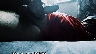 bad wolf28 strokes his penis for urination and intercourse 😏 crazy handjob action