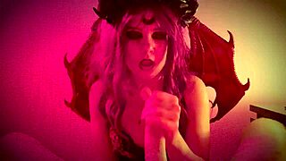 Wow, Halloween sex with a demon girl!