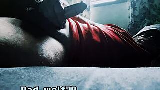 bad wolf28 strokes his penis for urination and intercourse 😏 crazy handjob action