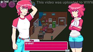 Step Sister Drops Towel In Shower Bathing Scene