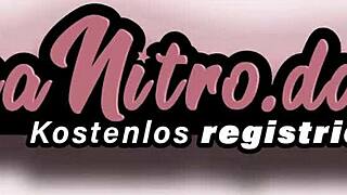 Sød 18+ teen i fishnets sugen efter hård pik i røv og mund med sæd