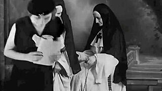 this vintage outdoor hairy pussy and pooch video is super hot! 🔥