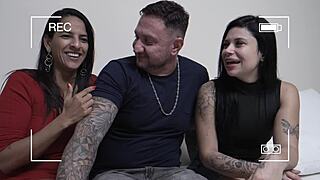 Interview With Macettare Family Ends In Double Penetration – Is Kel The Slut?