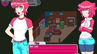 Step Sister Drops Towel In Shower Bathing Scene