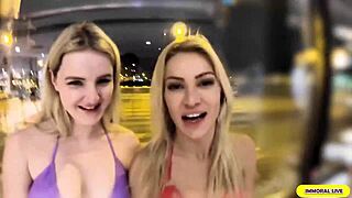 Trillium's Huge Tits Covered In Thick Cum