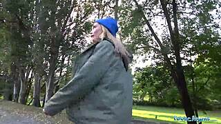 Public Agent Lost Dog Leads To Hot Outdoors Sex