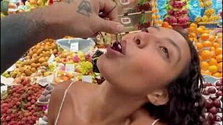 I met Max Boss at the market and he took me home to fuck me rough!