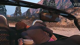 Holy shit, Franklin scores a HOT HOOKER SERVICE in GTA 5 car!