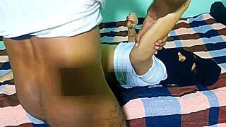 Girlfriend and Boyfriend Celebrate Valentine's Day with Special Intimate Sex.